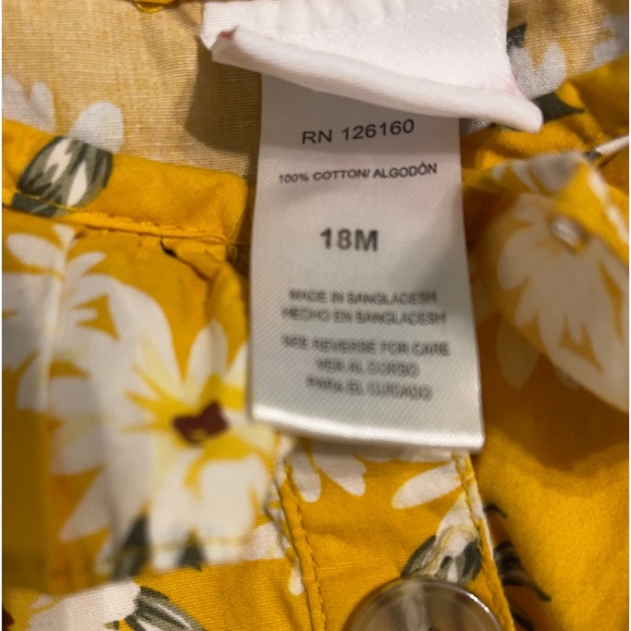 LITTLE LASS AUTUMN YELLOW SLEEVELESS DRESS WITH DIAPER COVER/BOTTOMS - Picture 4 of 5